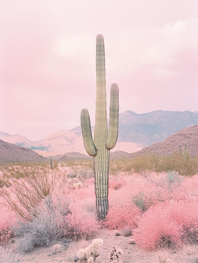 Pink Cactus 1