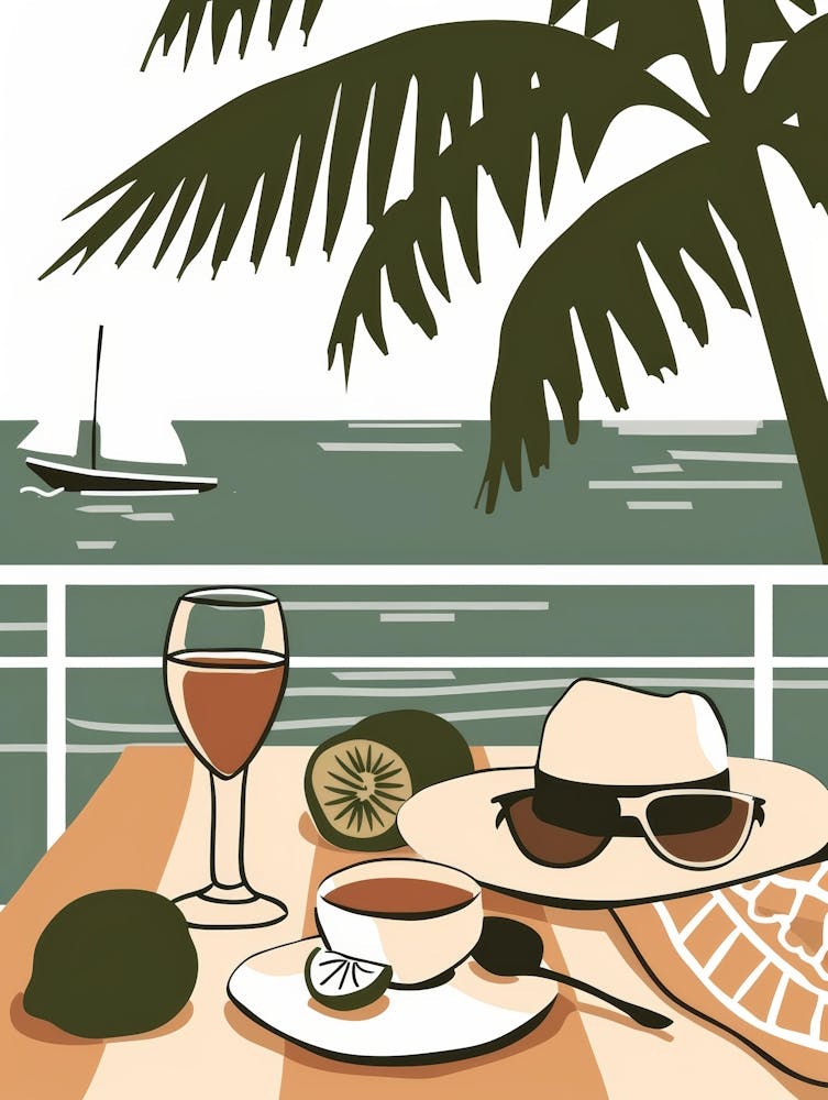 Table On The Beach