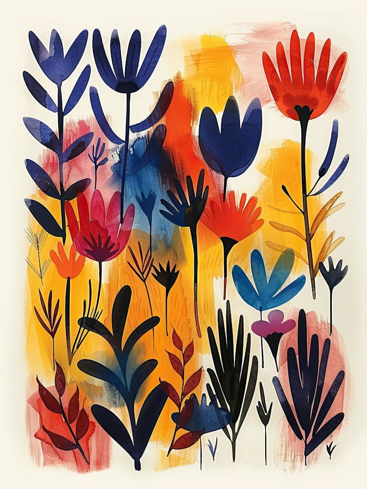 Whispers Of Form Matisse Style