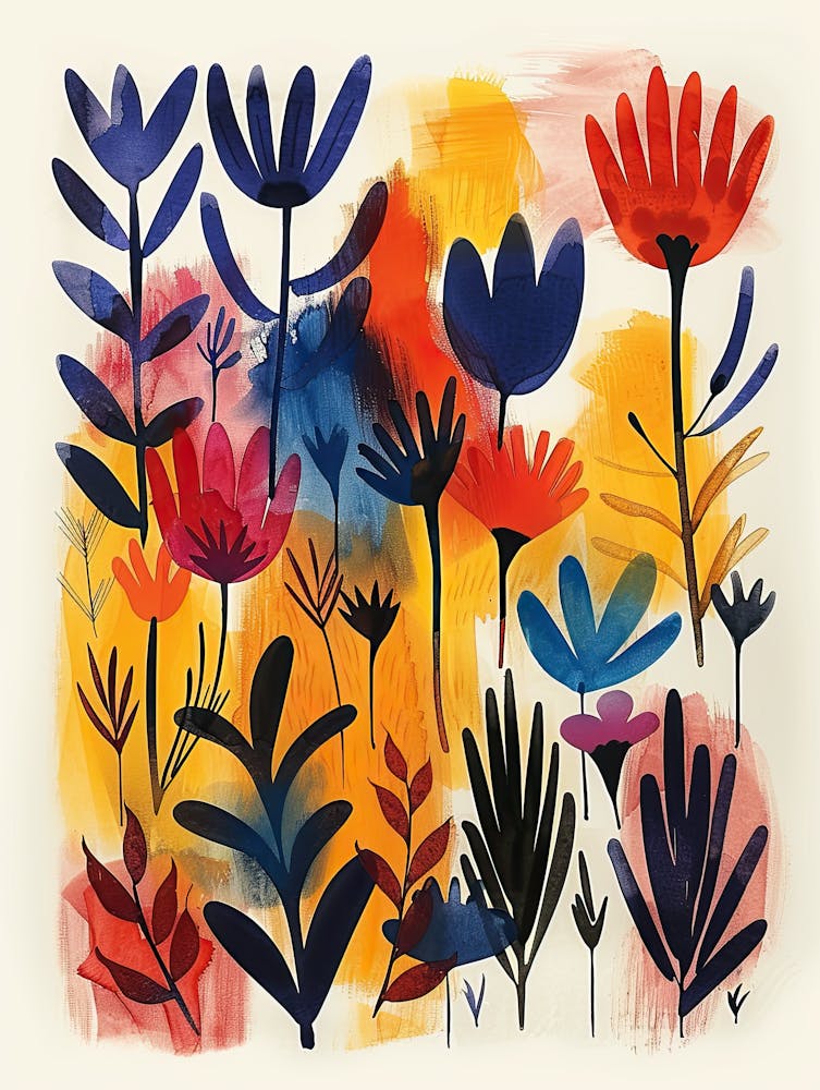 Whispers Of Form Matisse Style