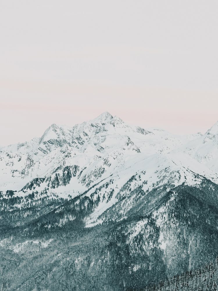Snow Covered Mountain