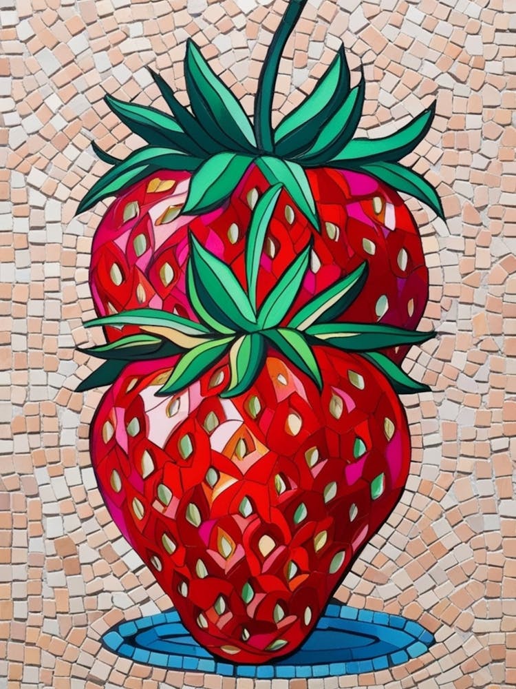 Strawberry Mosaic 6