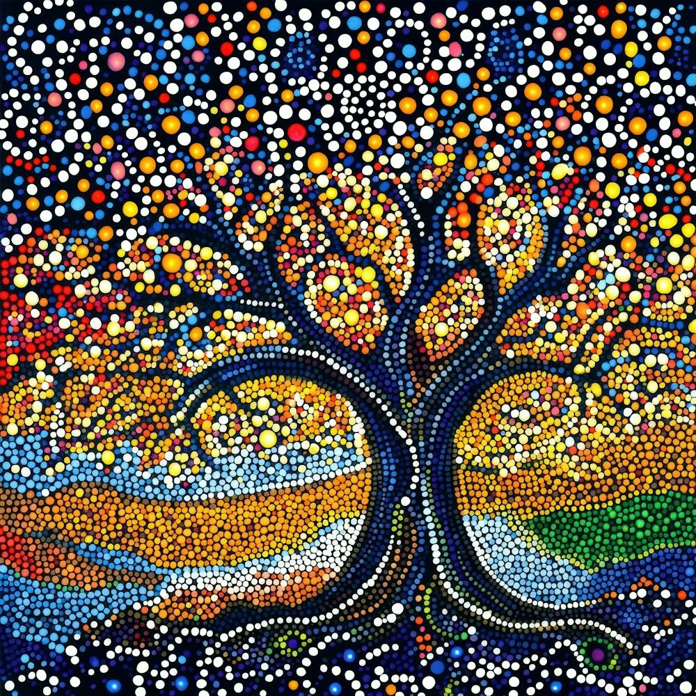 Colorful Tree of Life 19