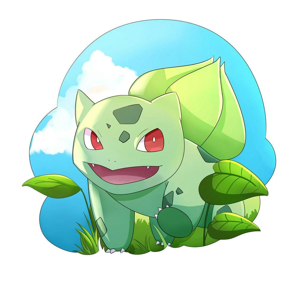 Bulbasaur pokemon art