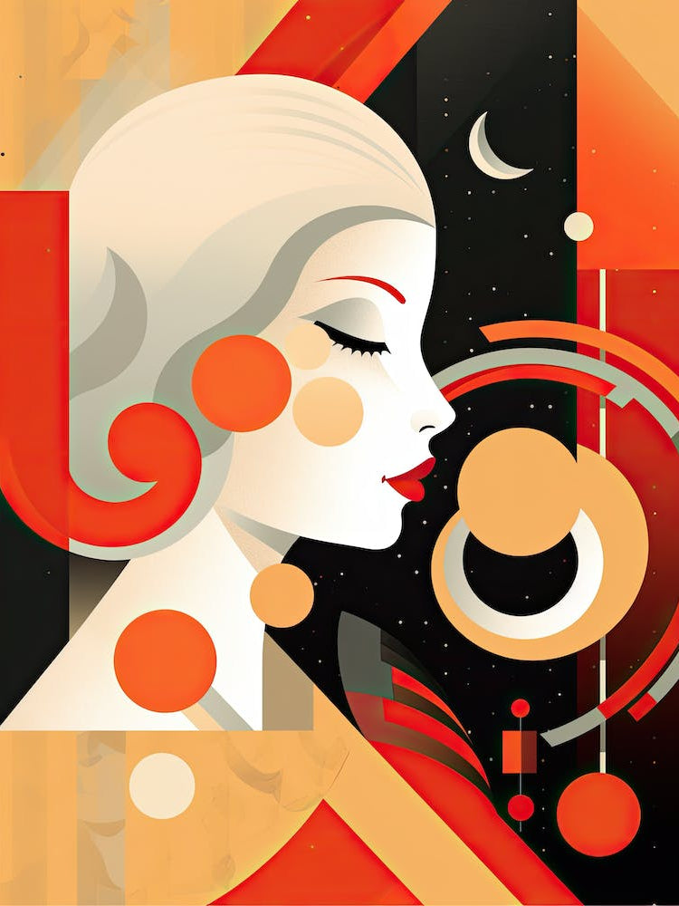 Serenading Womanhood: Minimalist Abstract Charms