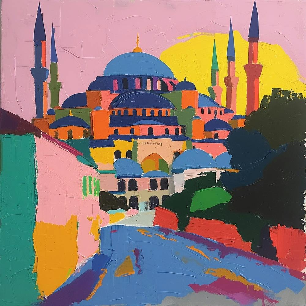 Abstract Travel Collection Istanbul Turkey 5