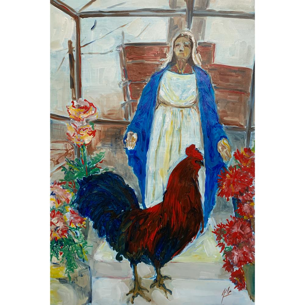 La virgen y el gallo