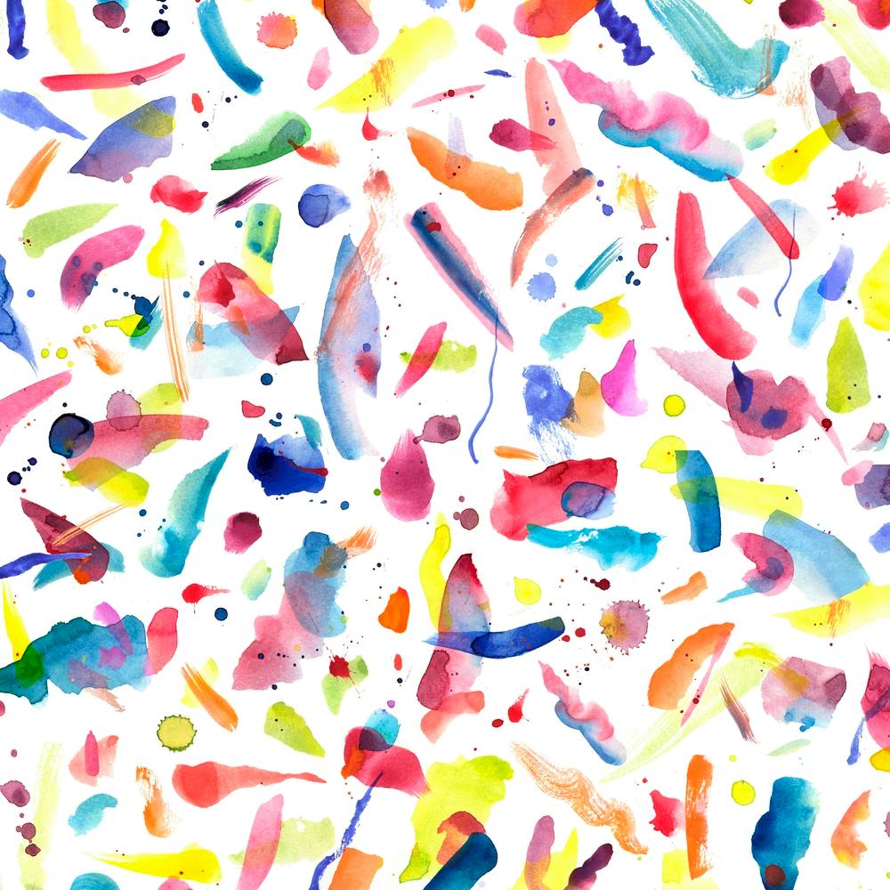 Colorful Summer Flavours Square