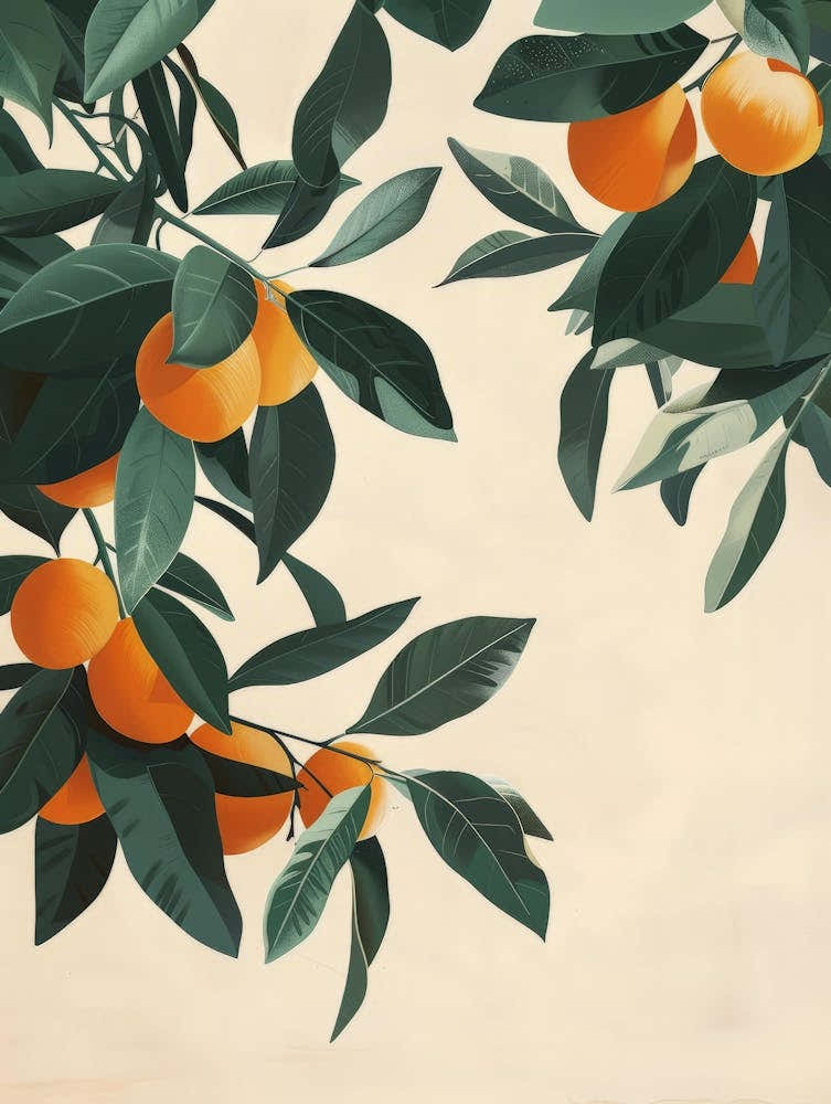 Oranges On A Tree 5