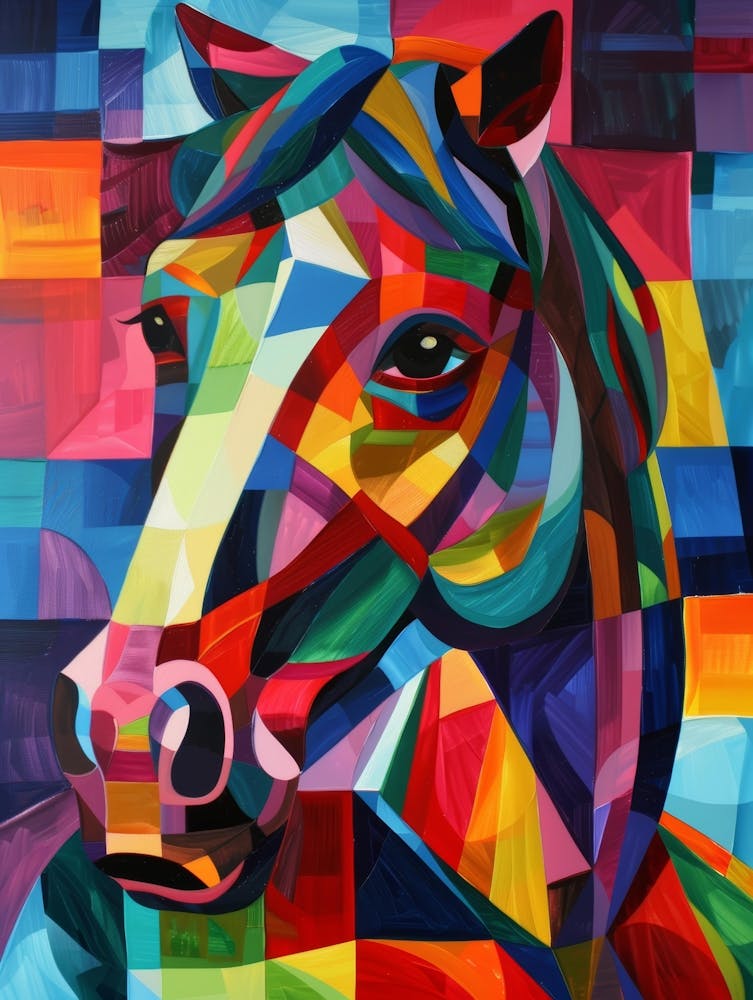 Colorful Horse
