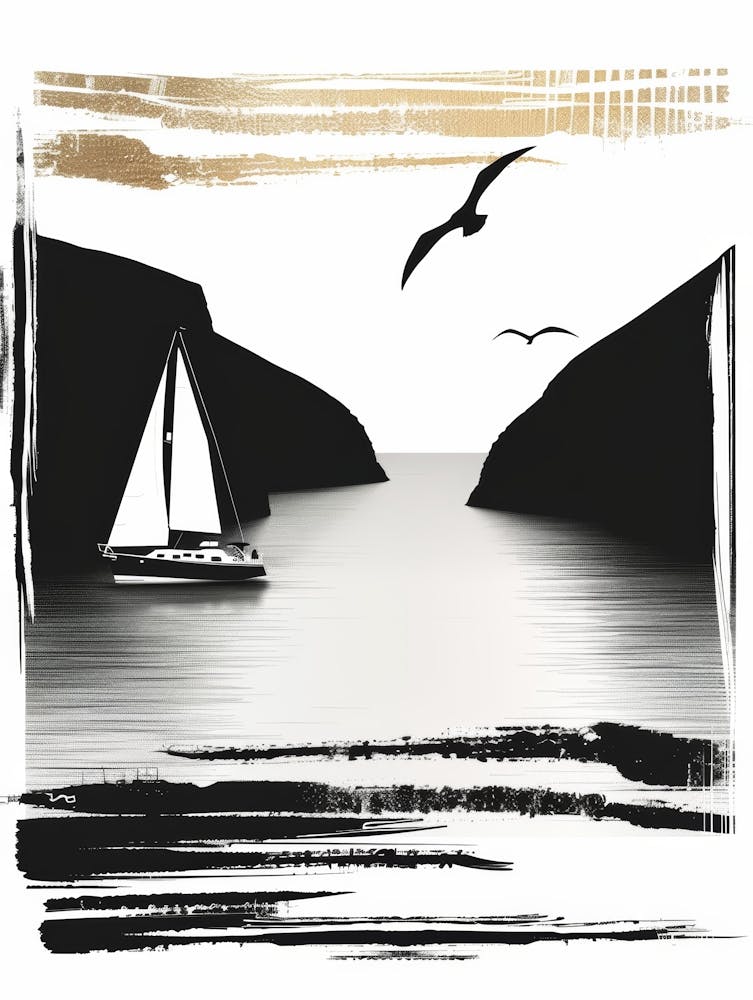 Sailboat In The Sea 2