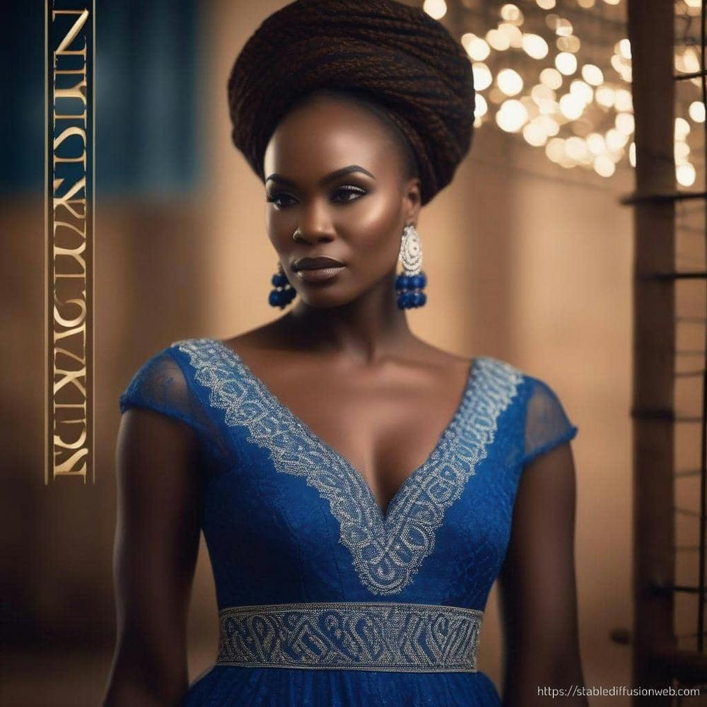 Afrikanische Frau