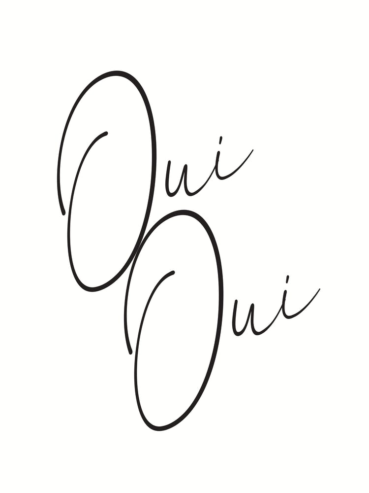 Oui Oui - Funny Bathroom Restroom