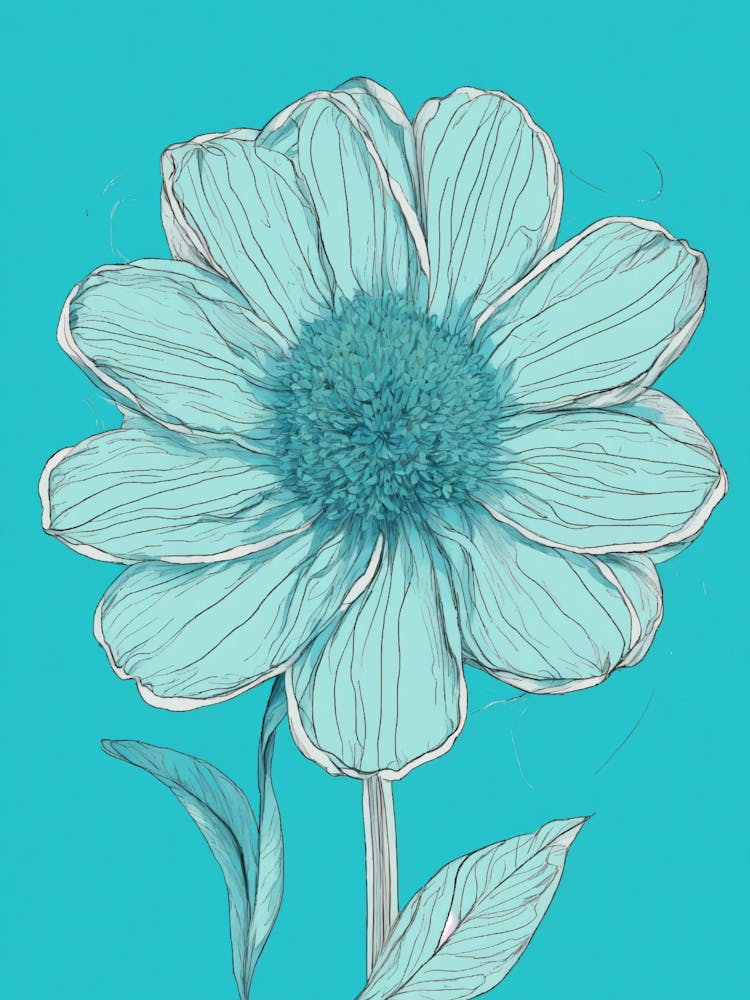Blue Daisy