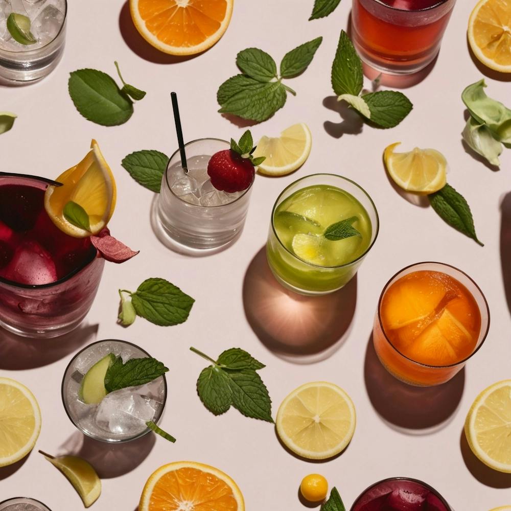 Cocktails par Défaut Utilisant des Ingrédients Non Standards Esthétique 0