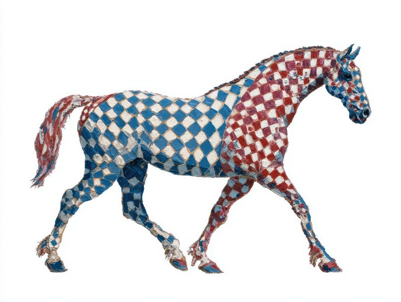 Polka Dot Horse 1