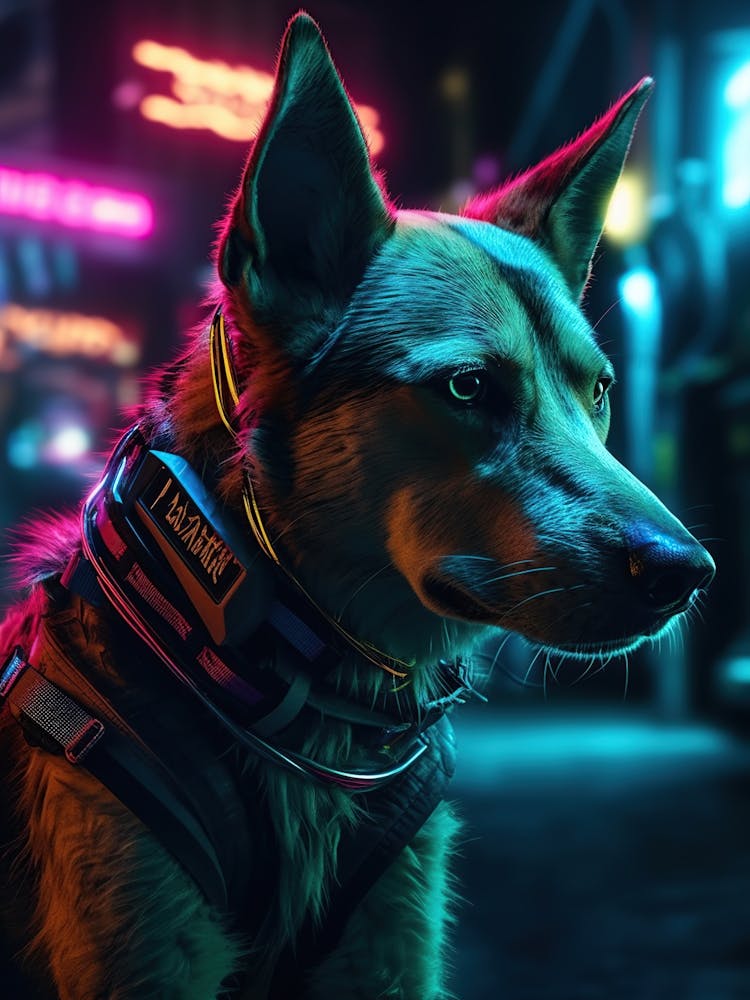 Cyberpunk Dog 14