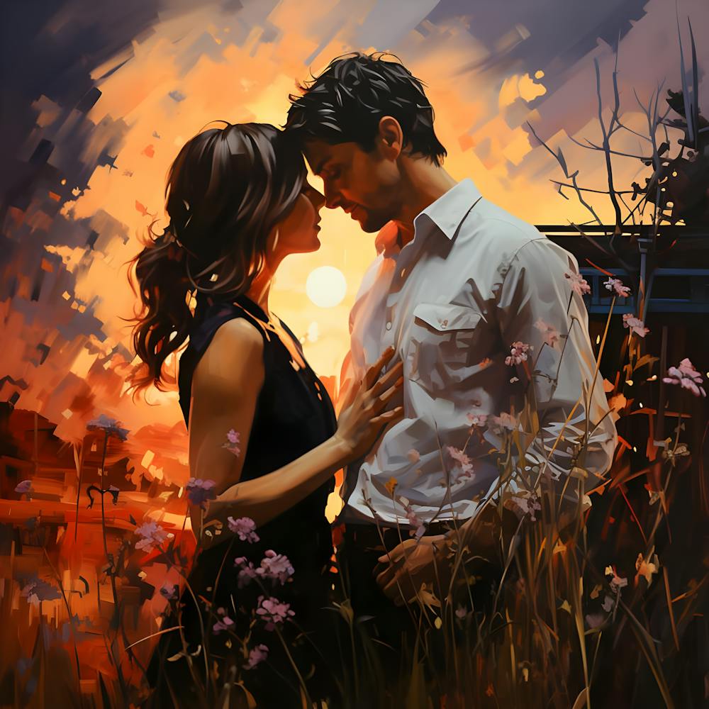 Burning Passion A Love Story In The Glow Of Firelight