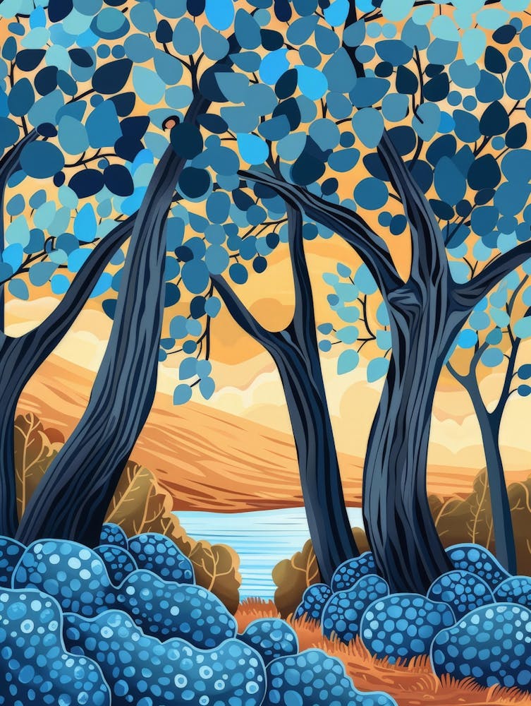 Blue Trees
