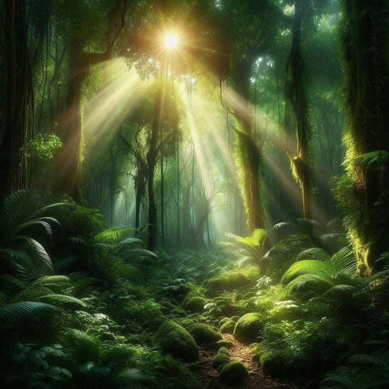Forest In The Sun