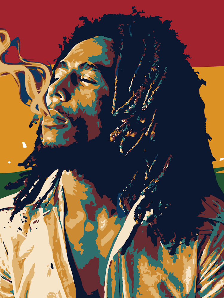 Bob Marley Portrait c2