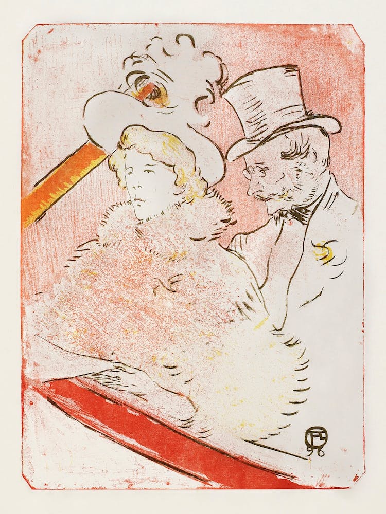 At The Concert (1896), 4, Henri de Toulouse-Lautrec