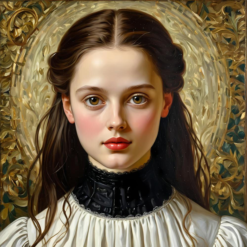 Girl With Black Hair