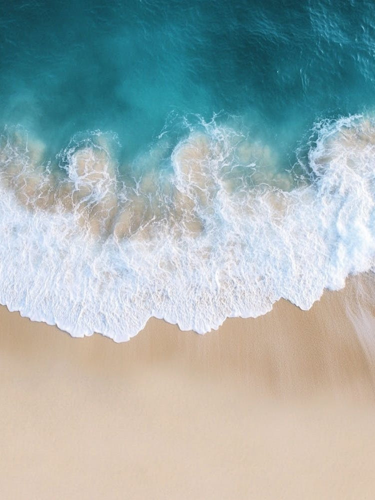 Ocean Waves On The Beach