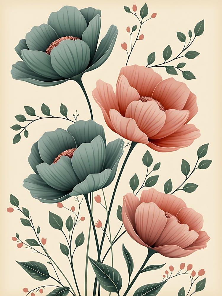 Neutral Botanical Harmony