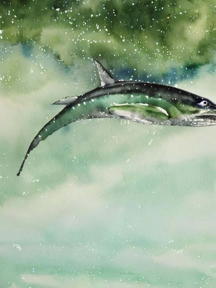 Humpback Whale II Storybook Watercolour