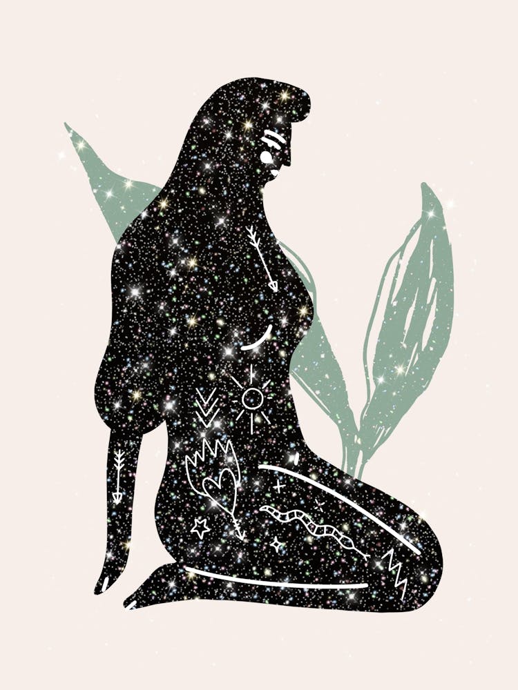 Lady Universe Glitter