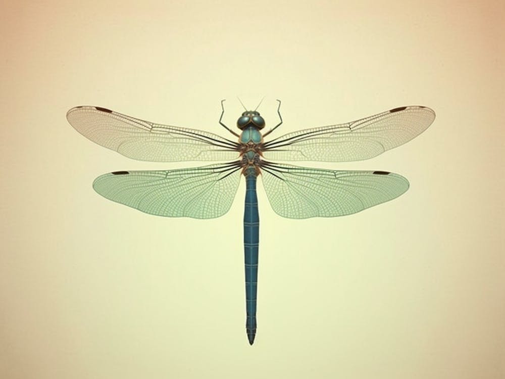 Dragonfly Common Green Darner Anax Juni Illustration 2