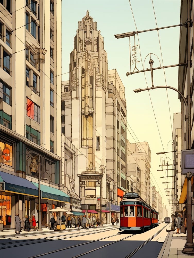 Istikal Avenue Pixel Art 3