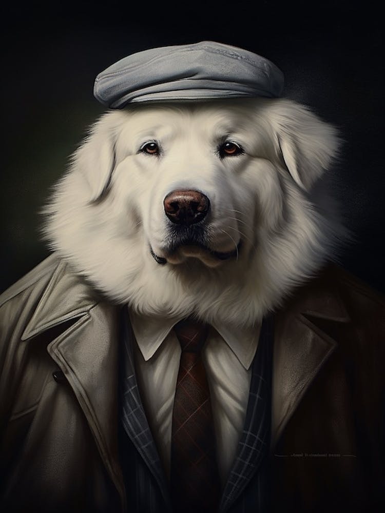 Gangster Dog Great Pyrenees