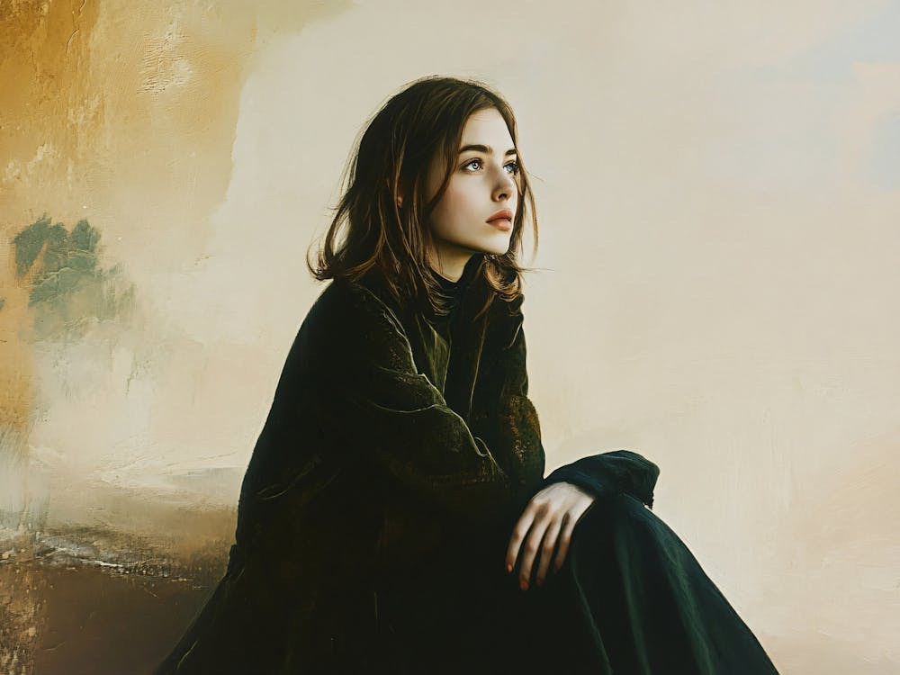 Portrait Of A Young Woman 1