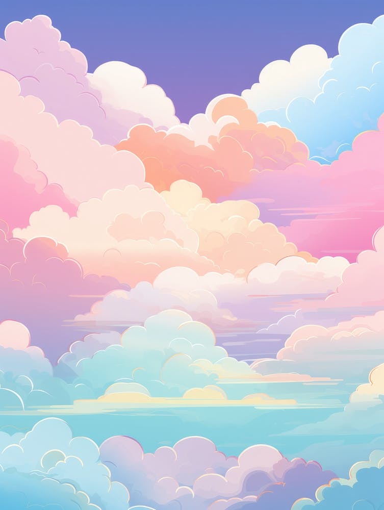 Fond de Nuages