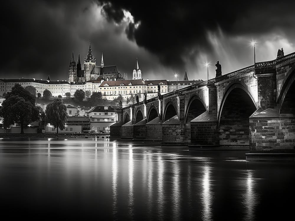 Black And White Prague 2
