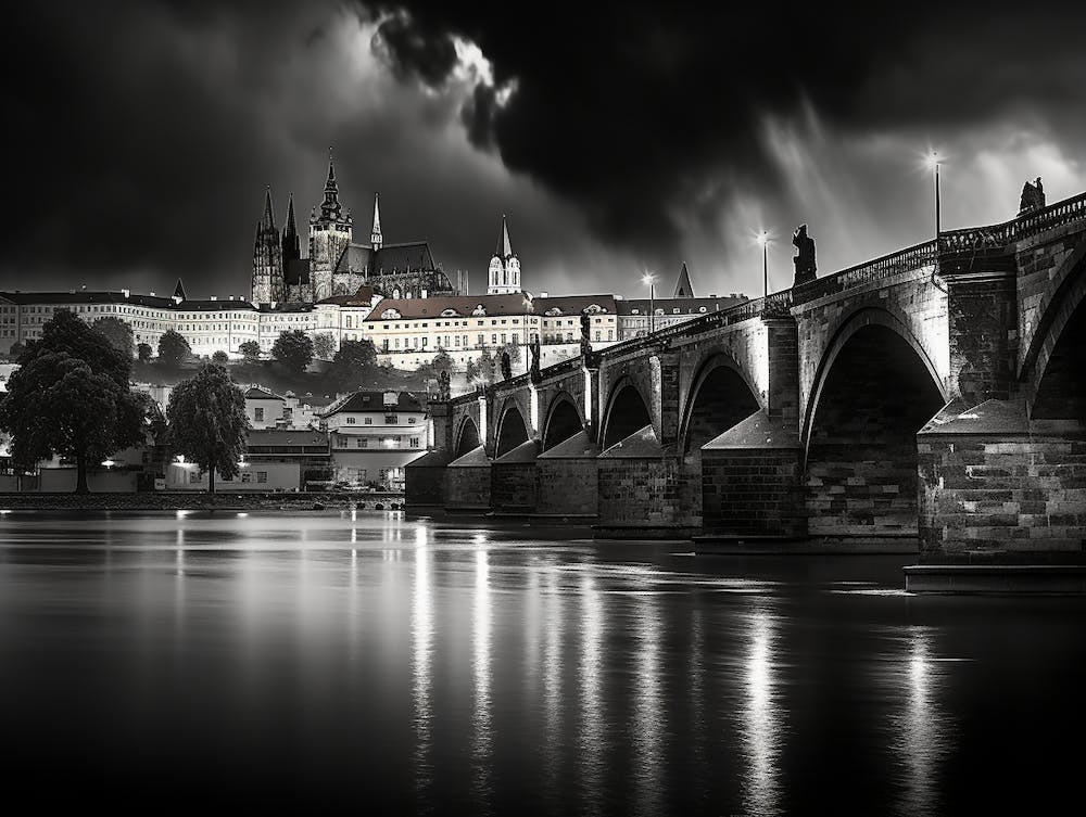 Black And White Prague 2