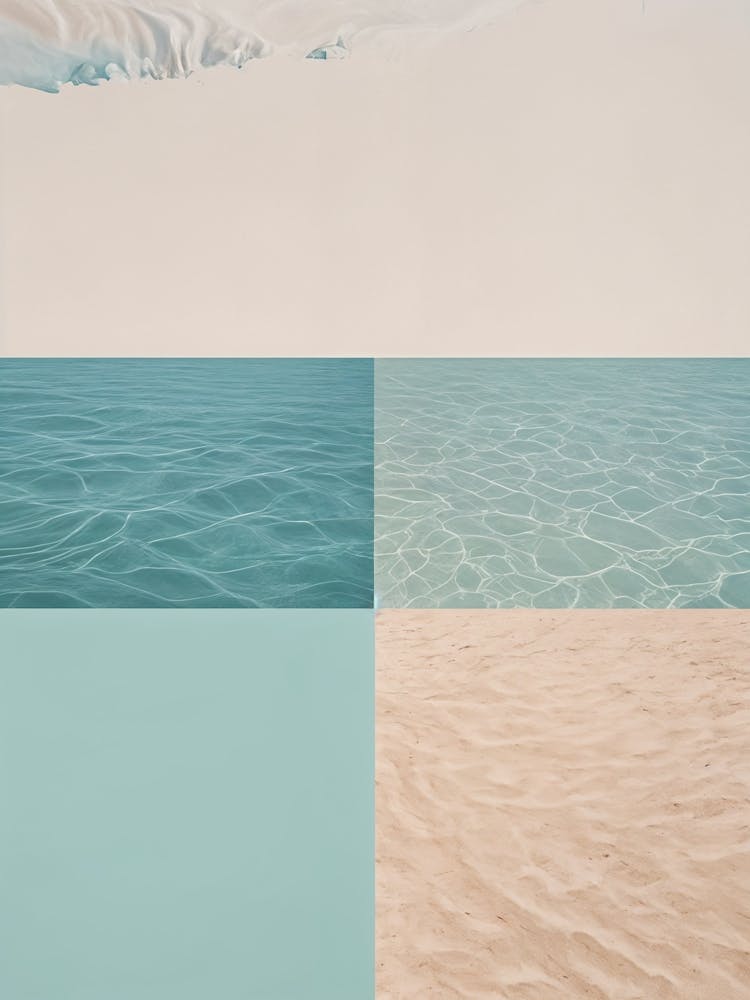 Sand And Sea Squares