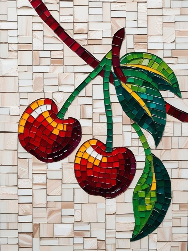 Mosaïque de Cerises 4
