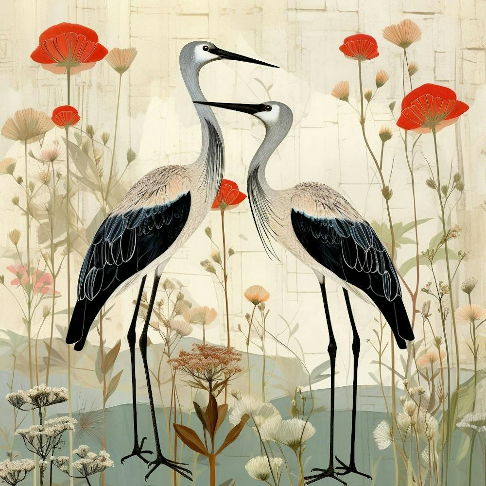 Bird In Nature Stork 2