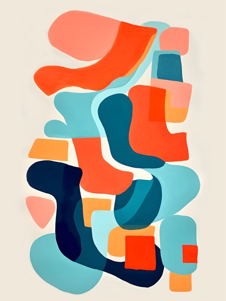 Watercolor Painting Abstract Painting 1