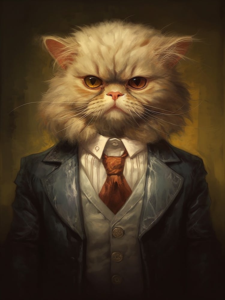 Gangster Cat Selkirk Rex