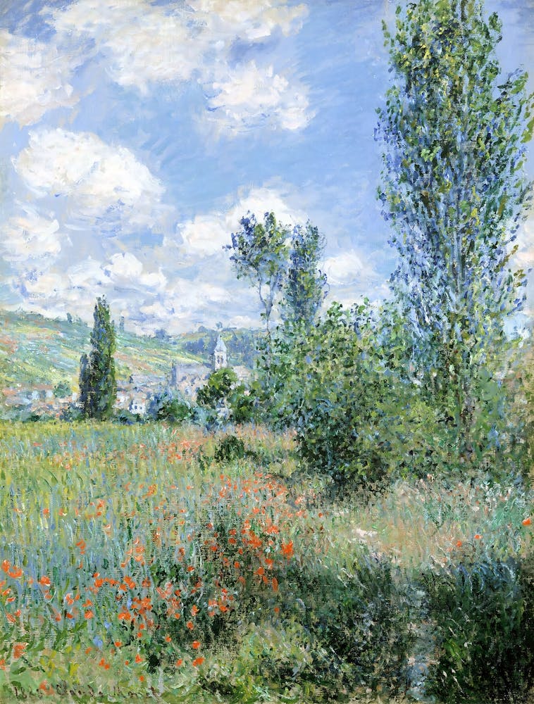 Claude Monet - Poppy Field 4