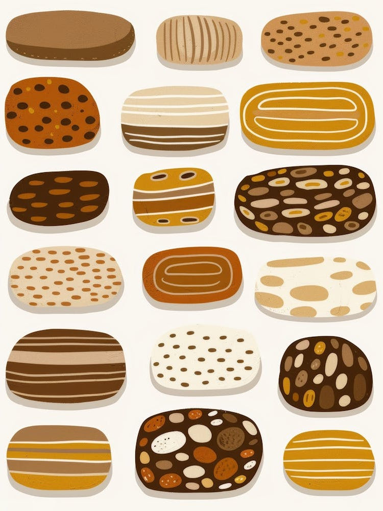 Set Of Breads
