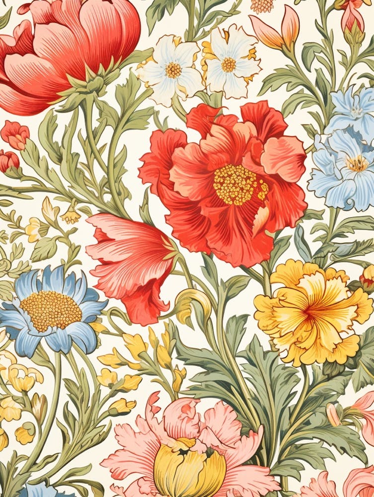 Floral Wallpaper Pattern 11