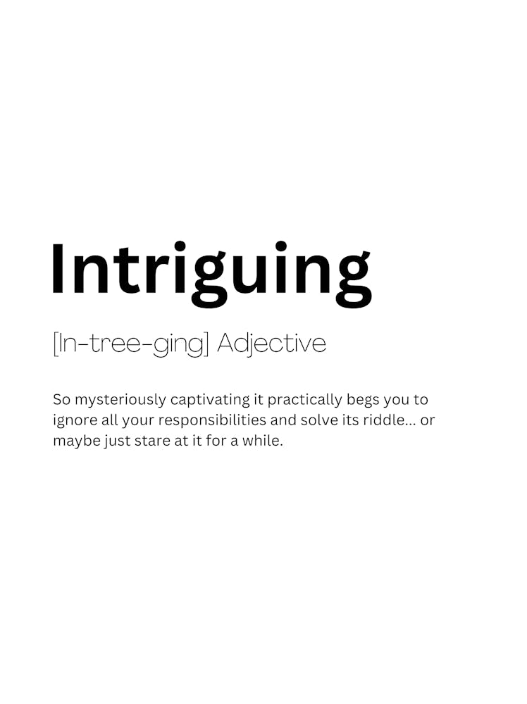 Intriguing Definition Meaning