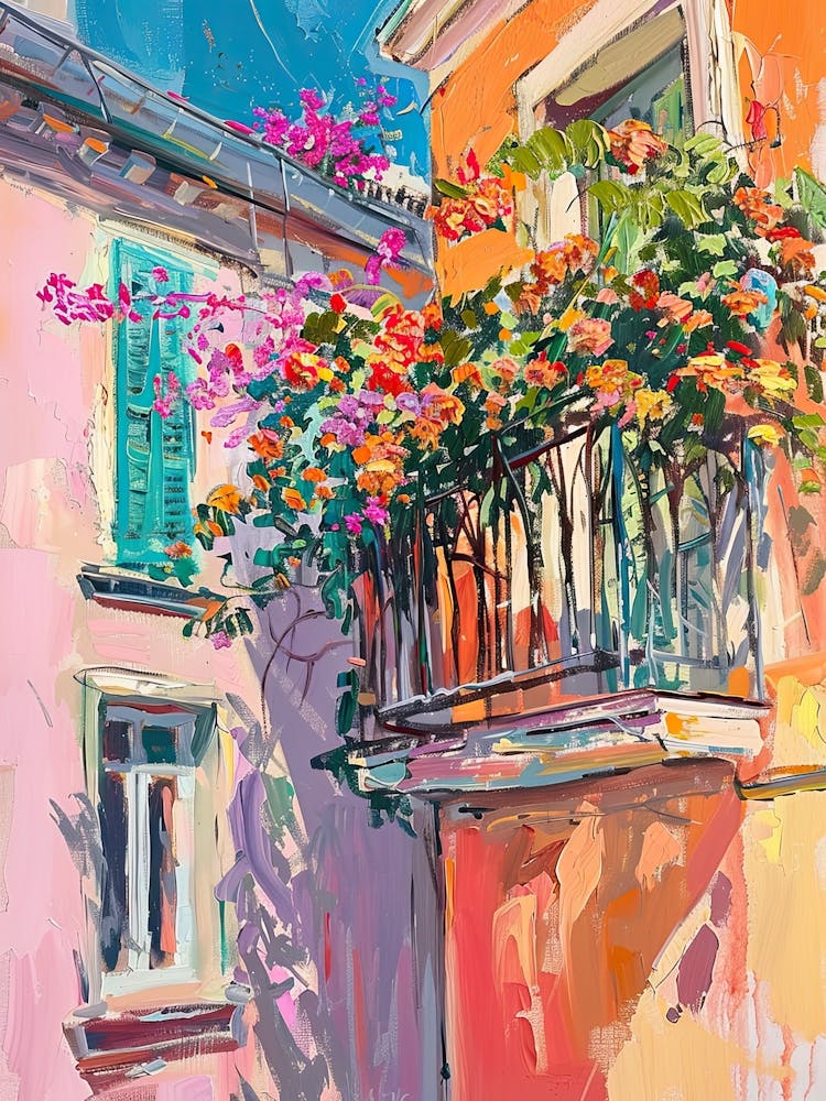 Balcony Painting In Bari 4