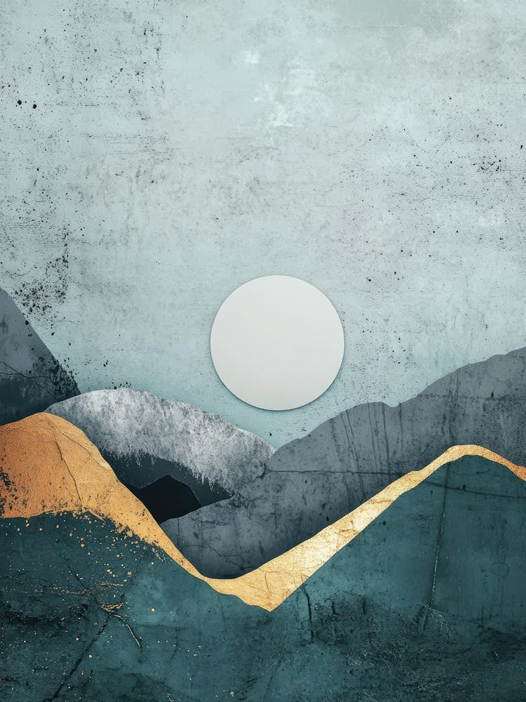 Abstract Landscape Painting 41