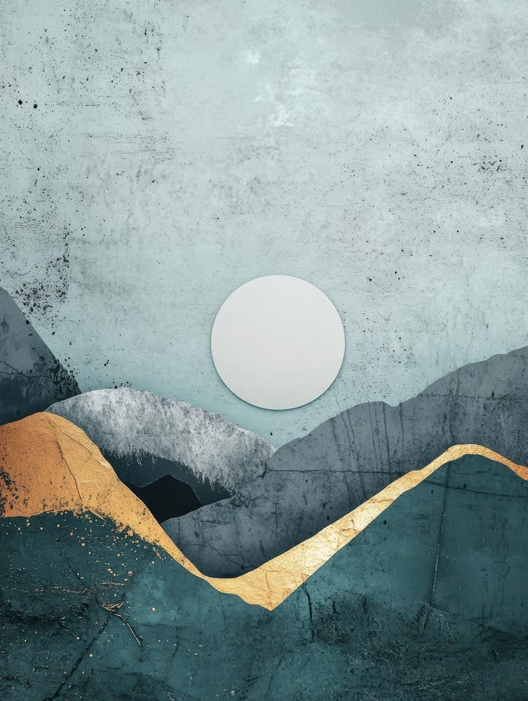 Abstract Landscape Painting 41